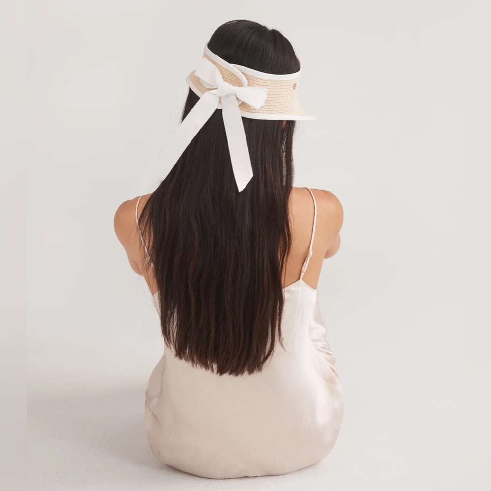 Cole Haan Packable Paper Visor Sun Hat, NWT - Picture 4 of 16